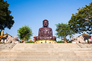 Wall Mural - The Great Buddha of Baguashan in Changhua. This Buddha statue is one of the tallest Buddha statues in Taiwan.