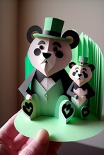 st patricks day pandas