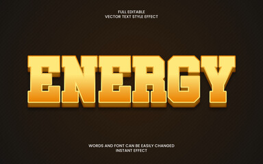 Wall Mural - energy text effect 