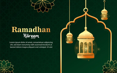 Wall Mural - Ramadan Kareem traditional Islamic festival background religion.