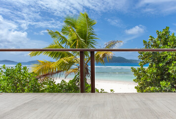 Wall Mural - Plage des Seychelles 