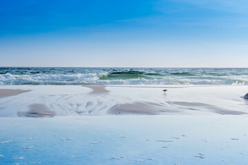 Wall Mural - The overlooking view of the shore in Destin, Florida