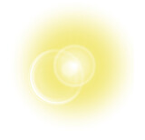 Fototapeta Perspektywa 3d - Overlays, overlay, light transition, effects sunlight, lens flare, light leaks. High-quality stock image of sun rays light effects overlays yellow flare glow isolated on black background for design
