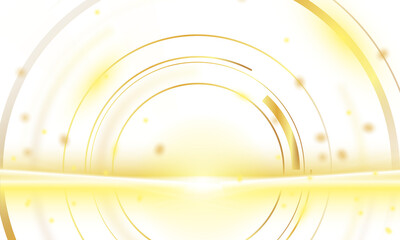 Wall Mural - abstract golden light for display product