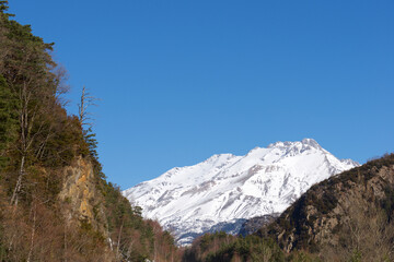 Canvas Print - Winter in the Pyrenees