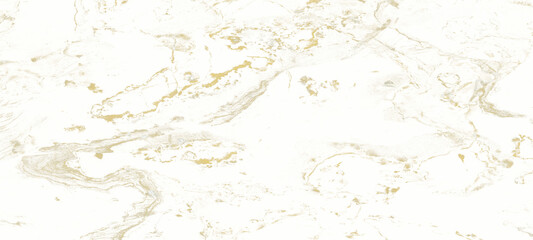 Wall Mural - golden white marble background texture, pattern generative ai design