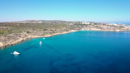 Poster - View from area of Ayioi Anargyroi Chapel in Cape Greco National Park in Cyprus