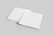 © bimockup - Blank Paper Sqaure Flyer Mockup