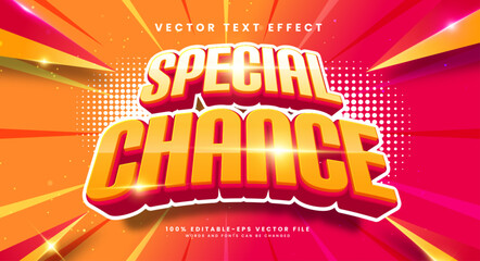 special change 3d editable vector text style effect, with luxury concept.