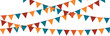 Fanions - Guirlande - Drapeaux - Triangles - Bannière festive et colorée pour la fête