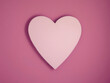 © PixlMakr - Pink Heart On Pink Background