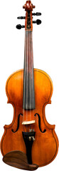 Poster - Front View of a Violin, Isolated