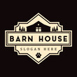 Barn House logo - vector concept.