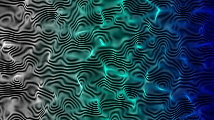 Wall Mural - abstract background animation, swimming pool water. 