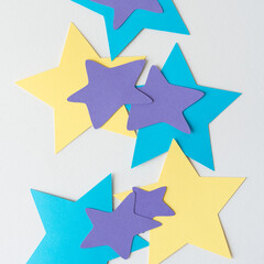 Sticker - background with stars