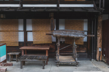 Wall Mural - 長野 木曽路中山道 奈良井宿の町家