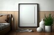© Muhammad - Background with Poster Frame Mockup 3D Render