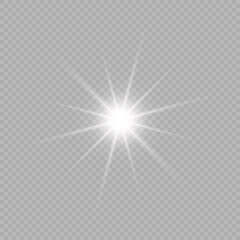 Wall Mural - light effect of lens flares