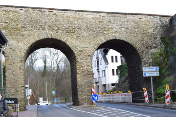 Wall Mural - Bogenbrücke, mittelalterlich