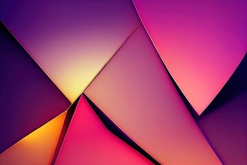 Wall Mural - Abstract pink light for romance background. Generative AI
