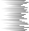 © Irina - Vector Illustration of black speed lines on a white background