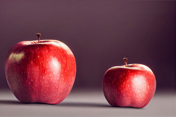 two apples