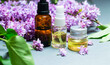 Lilac flowers aroma oil, flowers essential oil, pure essence