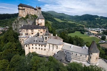 View of  Castle Orawsky in Slovakia