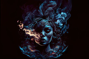 Poster - Nyx goddess of the night