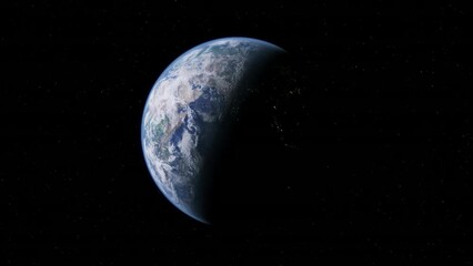 Wall Mural - earth from space. textures from the nasa website