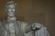 Partial View of the Abraham Lincoln Statue at the National Mall in Washington, D.C. - with Copy Space