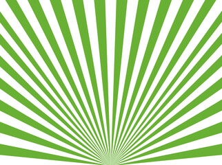 White and green sunburst pattern background. Retro ray pattern background. Royalty high-quality free stock photo image of overlays sunbeams grunge Abstract backgrounds. Retro stripe pattern sunbrush