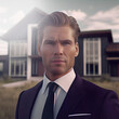 © Obak - Real estate agent in suit, generative ai