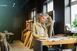 © Westend61 - Female architect working at table in office