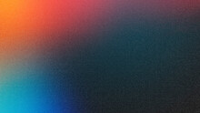 Abstract Blurred Grainy Gradient Background Texture. Colorful Digital Grain Soft Noise Effect Pattern. Lo-fi Multicolor Vintage Retro. VHS Glitch Texture