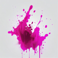 Wall Mural - pink stains background, ink, ai generation