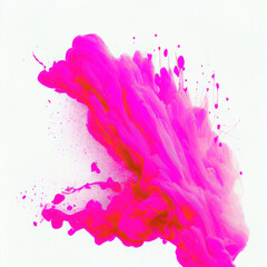 Wall Mural - pink stains background, paint, ai generation