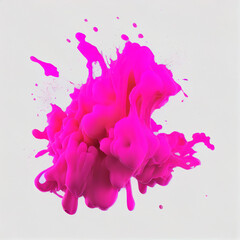 Wall Mural - pink stains background, paint, ai generation