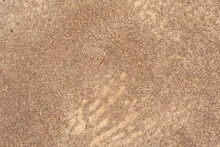 Brown Wall Background With Dust