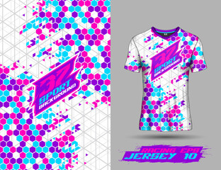 Abstract background for extreme jersey team, racing, cycling, leggings, football, gaming and sport livery.