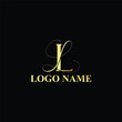 © Iqbal - Luxury letter L logo for company