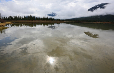 Sticker - The light in Vermilion Lake - Canada