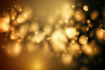 Wall Mural - Gold bokeh awards glamour background ,made with Generative AI