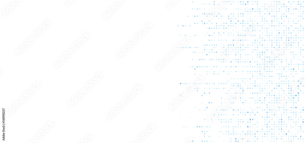 Digital technology background. Digital data square blue pattern pixel ...