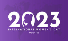 Female Freedom Awareness Concept Banner Design Of International Women's Day Observed On March 08