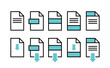 © KsanaGraphica - File download icons. Vector symbols