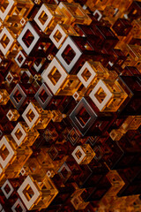 Abstract cubes