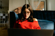 © Léa Jones/Stocksy - student   working on her laptop