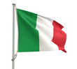 italy country flag icon waving red white green color symbol decoration politic governement national europe emblem state travel international freedom celebration festival public culture independence 