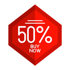 Poster - Vector Design Discount Icon Style